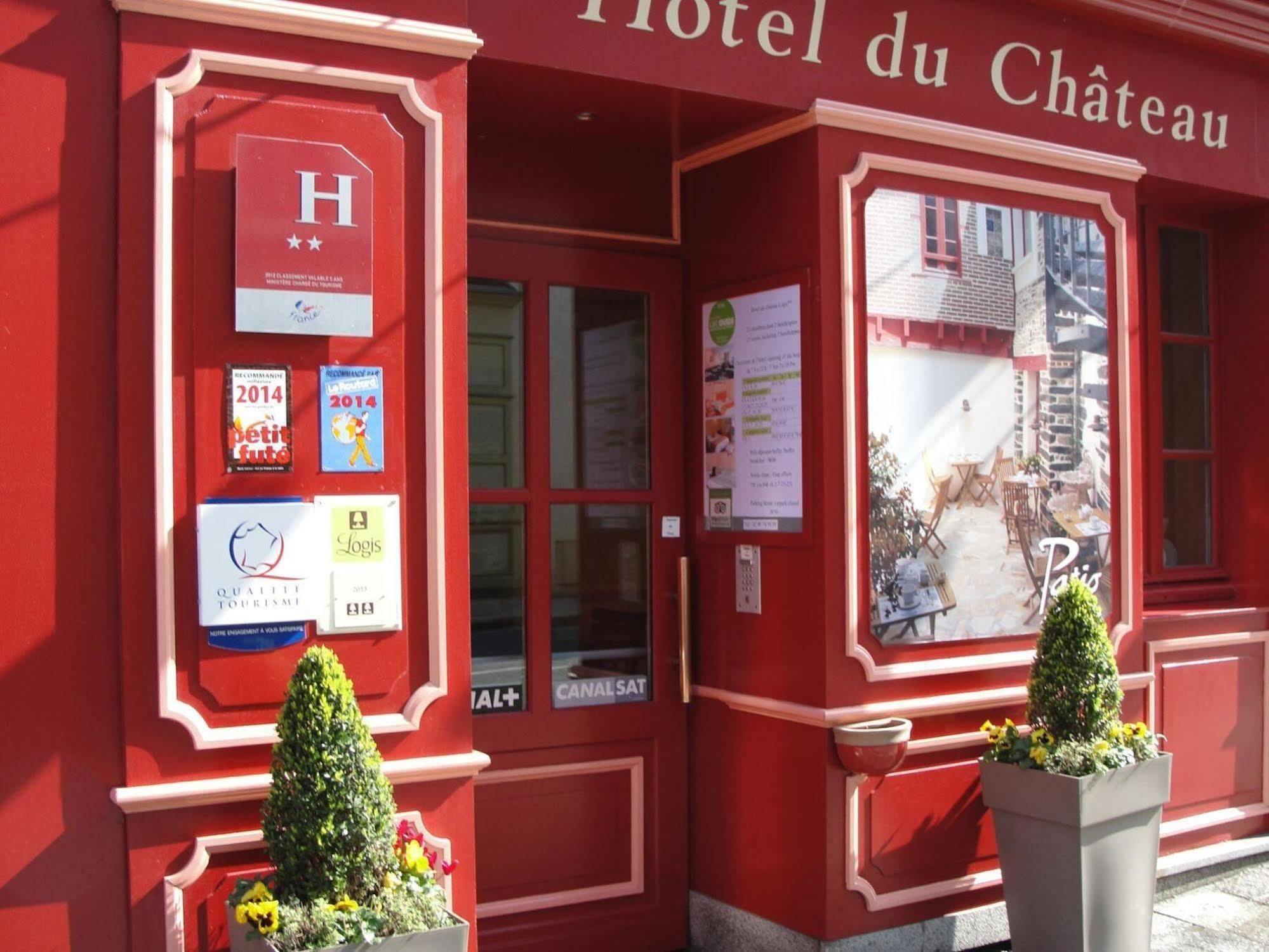 Hotel Du Chateau Vitré Exterior photo